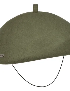 Dimalia Wool Beret by - olive - Damen - Size: One Size - McBURN - FashionsVida