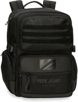 Mochila de viaje bromley dos compartimentos con puerto usb - Pepe Jeans - FashionsVida