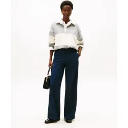 Pantalón de mujer estilo chino wide leg