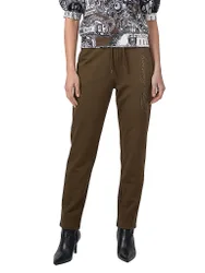 Pantalone Jogging Fit oliva 34