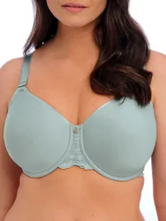 Womens Reflect Moulded Spacer Bra - Green Polyamide - Size 32ff