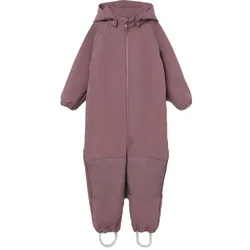 Tuta A Maniche Lunghe Alfa Softshell Solid Wistful Mauve 3 Anni