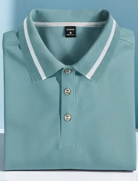 Camisa polo de manga corta con cuello vuelto para hombre talla grande, verano, casual, golf, estilo old money para oficina, salidas, vacaciones en la - Shein - FashionsVida
