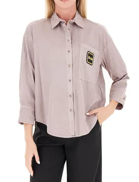 Dixie Camicia in cotone LILLA M - Dixie - FashionsVida