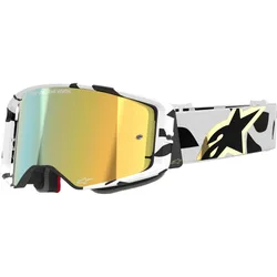 Maschera Per Casco SUPERTECH CORP Oro Bianco Spe taglia un