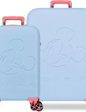 Juego de maletas mickey crazy trip rígidas con capacidad de 107l - Disney - FashionsVida