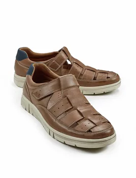 Antishock-Sandalenschuh - Braun - male - Size: 39 - Avena - FashionsVida