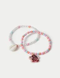 Moana Shell Bracelet Set Multi Female
