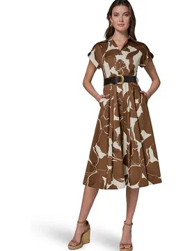 Vestido tipo camisero - Donna Karan New York - FashionsVida