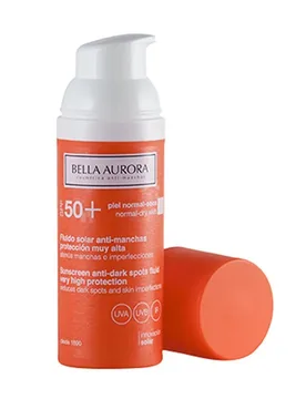 Crema Solare Anti-macchie Spf50+ Per Pelli Normali One Size - Bella Aurora - FashionsVida