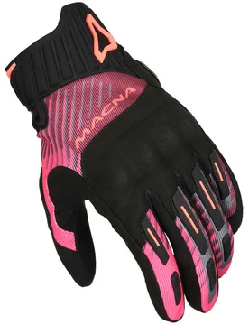 Guanti Moto Donna Octar 2.0 Nero bordeaux pink taglia L - Macna - FashionsVida