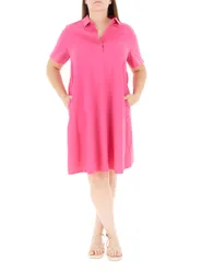 Chemisier cotone FUCSIA 41