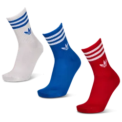 Mid Cut Crew 3 Pack Unisex Socken - Rot - Größe 37-39 Red 37-39