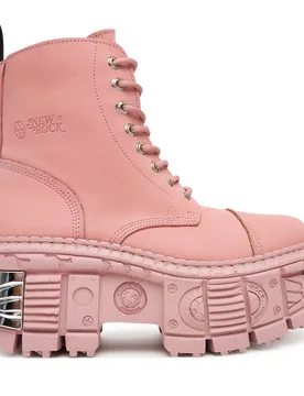 Schnürschuhe M-WALL083C-C11 Rosa 39 female - New Rock - FashionsVida