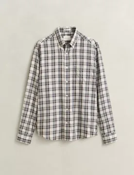 REG TWILL CHECK SHIRT male - M - FashionsVida