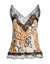 Top Mujer Beige 38 Mujer