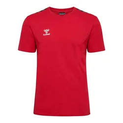 T-shirt à Manches Courtes Authentic Co True Red XL