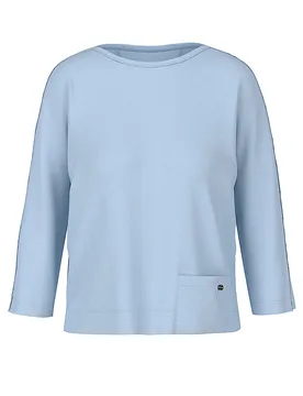 Camiseta de manga larga azul claro 36 - Marc cain - FashionsVida
