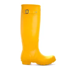 Womens Original Tall Wellington Boots In Yellow - Size Uk 7