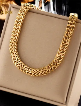 XIYANIKE 316L Stainless Steel Necklace Thick Chain Accessories for Women Hip Hop Punk Newly Arrived Party Jewelry Gifts Collier - Aliexpress - FashionsVida