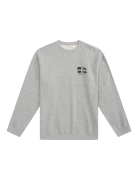 Regional Mens Cornwall Graphic Sweatshirt Crew Neck Comfy Pullover Grey Cotton - Size X-Small - Mountain Warehouse - FashionsVida