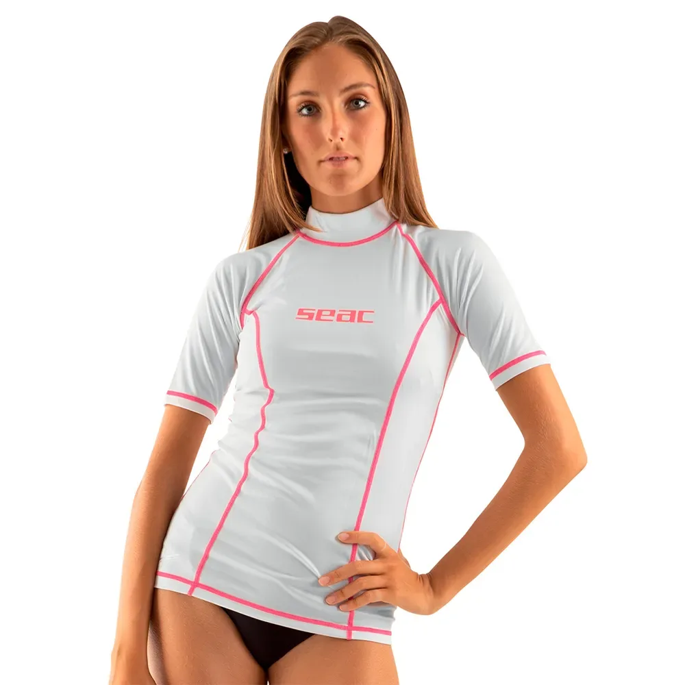 Rash Guard Manches Courtes T Sun White XL - Seacsub - FashionsVida