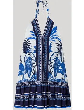 Vestido de playa estampado - Gisela - FashionsVida