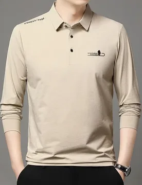 High End Male Polo Shirts Turn-down Collar Short Long Sleeve Summer Autumn Casual Tops & Tees Business Man Office Wear Clothing - Aliexpress - FashionsVida