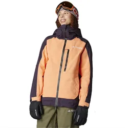 Veste Terrex Xperior 2l Insulated Rain.rdy Amber Tint S20 / Aurora Black S
