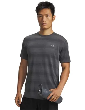 Velociti Short Sleeve T-shirt Gray 2XL Men - Under armour - FashionsVida