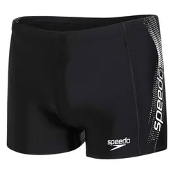 Sports Logo Panel Swimming Boxer Black / White UK 30 Men