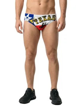 Texas Swimming Brief Multicoloured 2XL Men - TURBO - FashionsVida