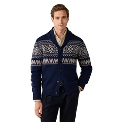 Cardigan Fairisle Shawl Old Navy L