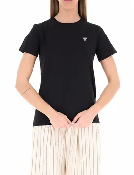 T-shirt girocollo NERO XS - Guess Jeans - FashionsVida