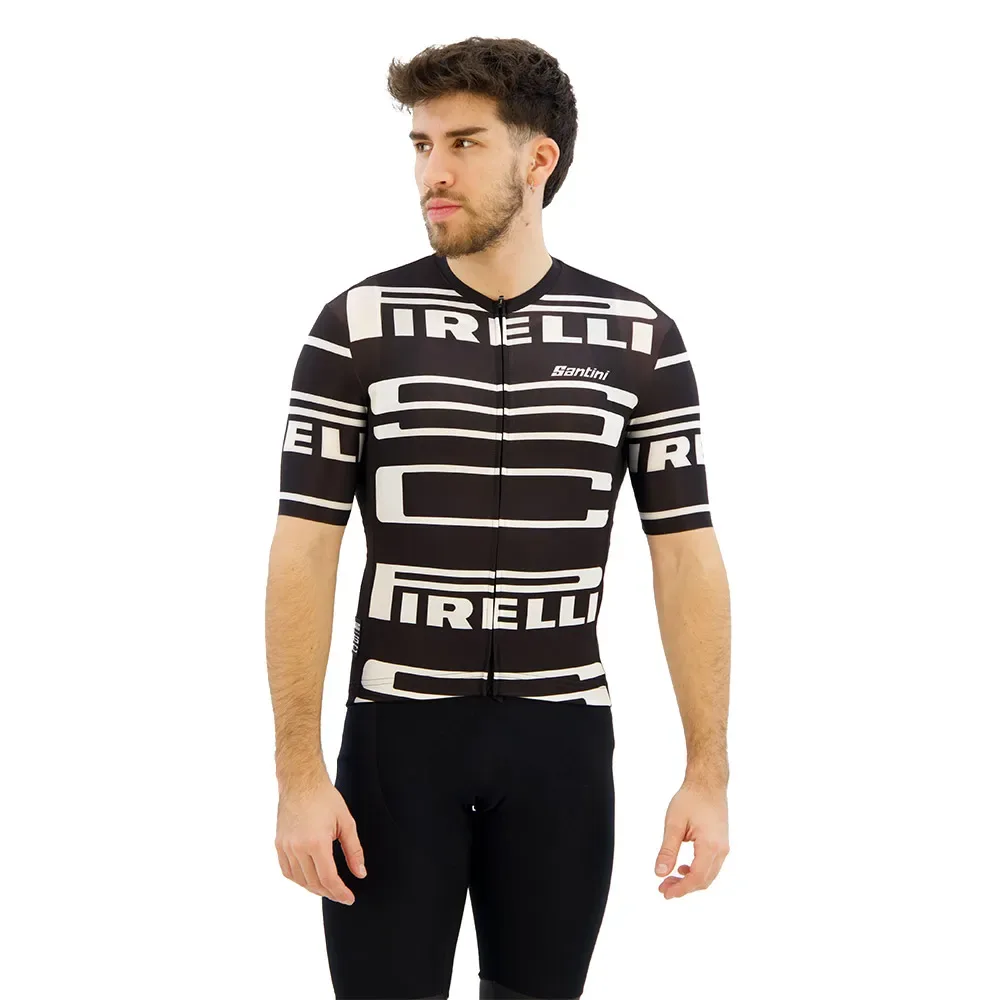 Maillot à Manches Courtes Pirelli - Santini - FashionsVida