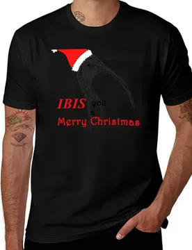 Ibis you a Merry Christmas - Bin Chicken's ChristmasORIGINAL DESIGN...Don't buy fakes. T-Shirt Minimal Art Print T-Shirt - Aliexpress - FashionsVida