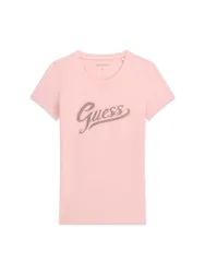 XL SS CN GLITTER LOGO TEE female