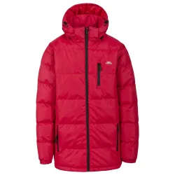 Mens Clip Padded Jacket (Red) - Size Medium