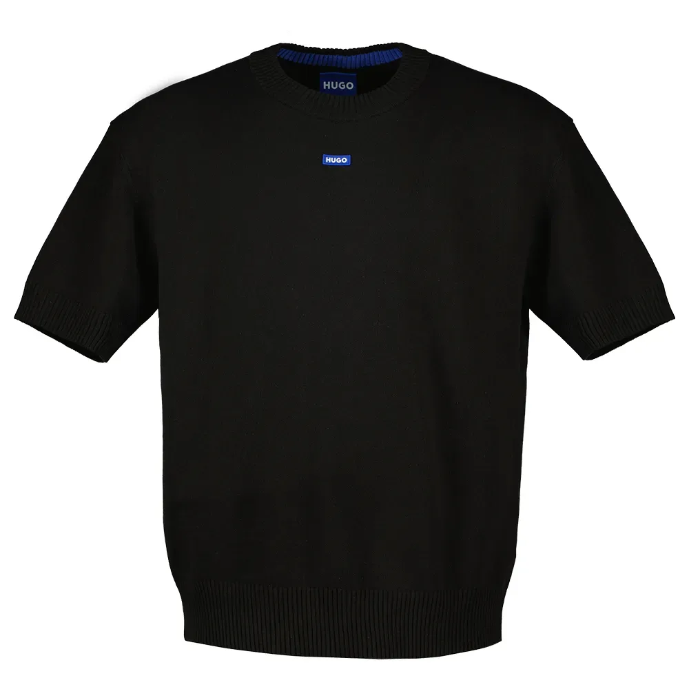Hugo Pull San Carson 10272362 01 Black M - Hugo Boss - FashionsVida