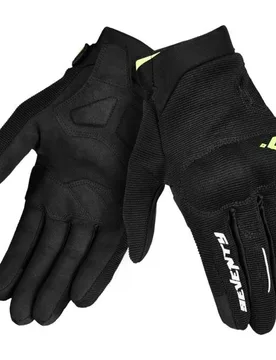 Guanti Moto Degrees SD-C40 ASPHALT Nero Giallo Fluo taglia S - Seventy - FashionsVida