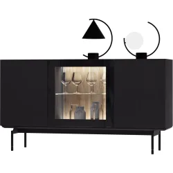 Aparador de madera de roble 150 cm Qubic New 2.0