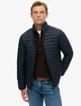 Superdry Herren Gesteppt Fuji Lite Jacke, Marineblau, Größe: S - 109.99 - FashionsVida