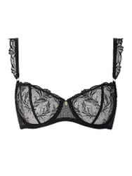 BH mit Bügel HIDDEN TREASURE black schwarz 85C Damen