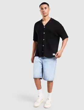 Newark Hemd - Herren, Schwarz - male - Size: M - Unlike Humans - FashionsVida