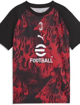 T-shirt Manches Courtes Junior Avant-match Ac Milan 25/26 For All Time Red / Black 5-6 Années Garçon,Fille - Puma - FashionsVida