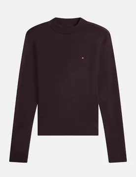 Rundhalspullover Braun L - Tommy hilfiger - FashionsVida