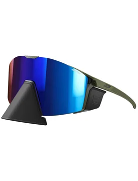 Sonnenbrille Edge Cover Vert Army/Marron Reactiv 2-4 Khaki - Julbo - FashionsVida