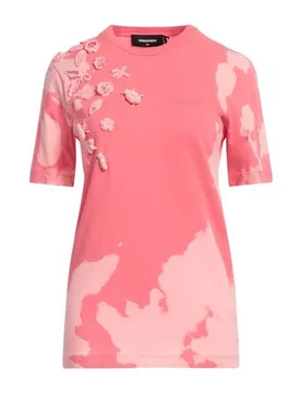 Camiseta Mujer Rosa XS Mujer - Dsquared2 - FashionsVida