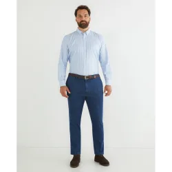 Pantalón hombre chino denim regular tallas grandes