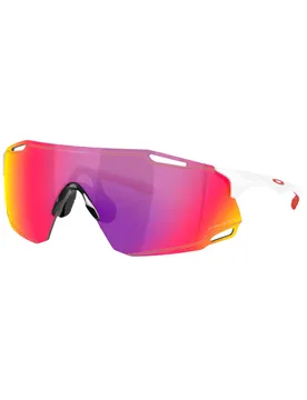 Sonnenbrille Cybr Dyno Polished White Prizm Road aus Wolle Weiß - Oakley - FashionsVida